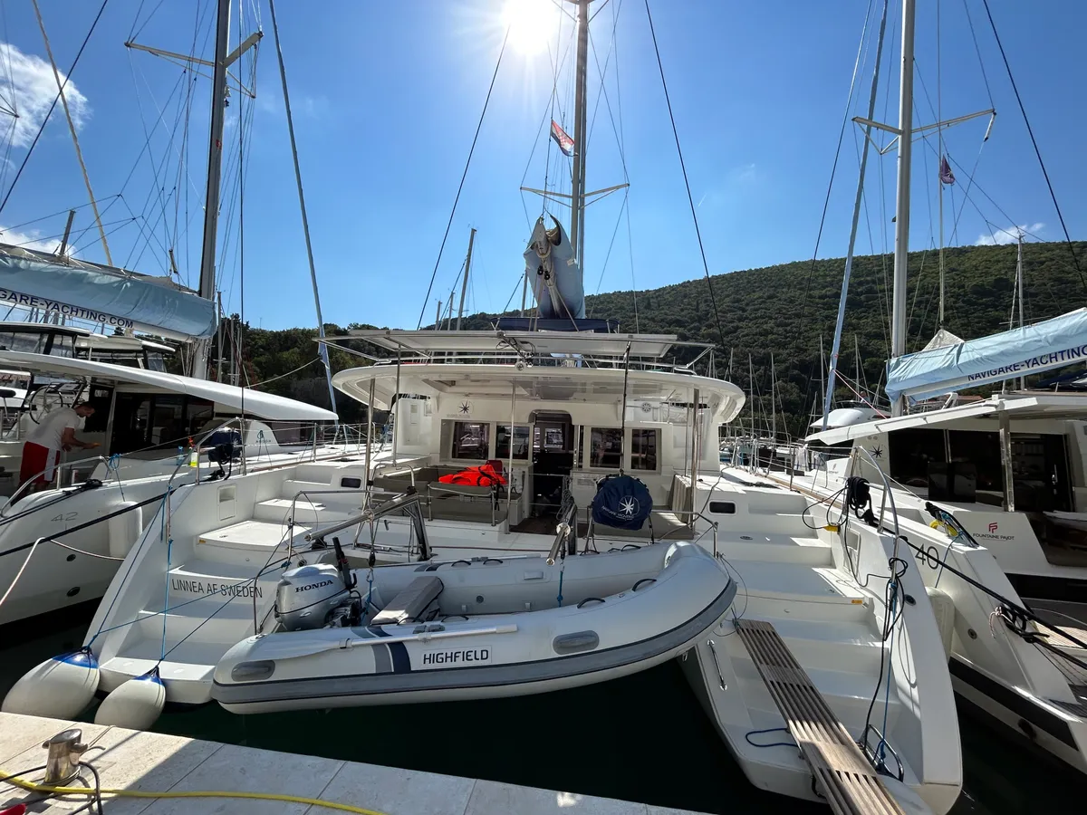 LAGOON 450F SOLD . LET US FIND YOU YOUR NEXT BOAT LUXE YACHTING - Image 3